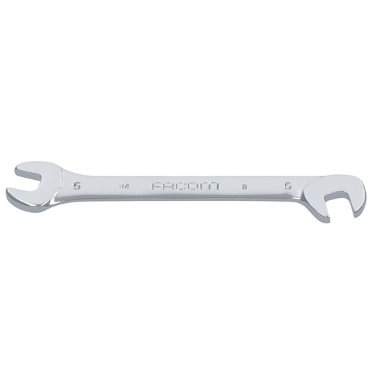 Midget double open-end wrench, 5 mm
