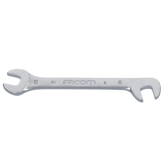 Midget double open-end wrench, 6 mm