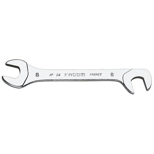 Midget double open-end wrench, 8 mm