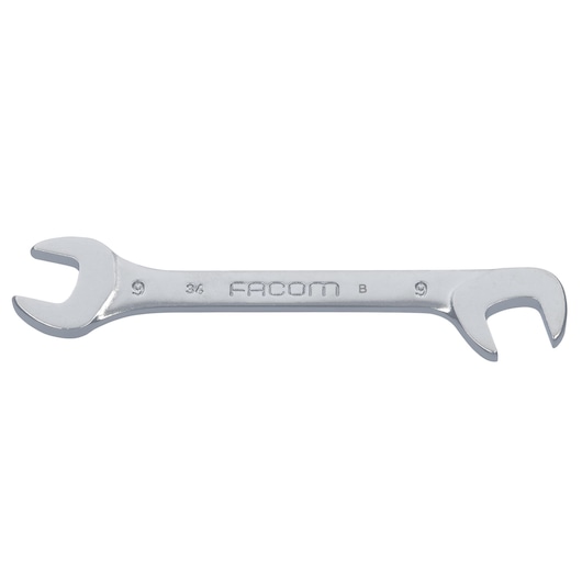 Midget double open-end wrench, 9 mm