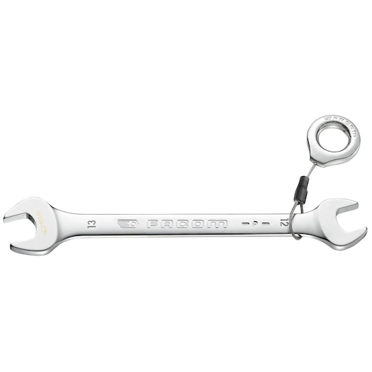Open end wrench metric 10x11 mm Safety Lock System