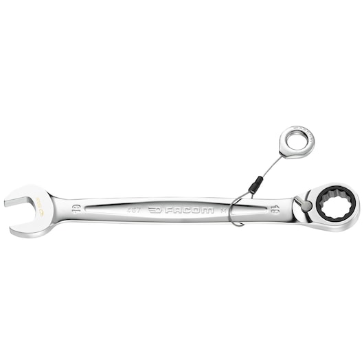 Standard ratchet combination wrench metric 22 mm Safety Lock System