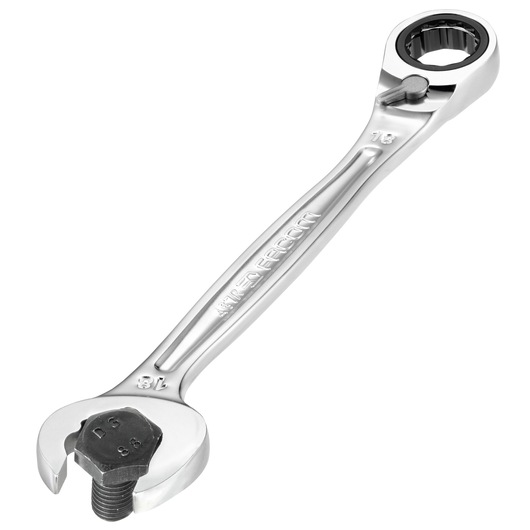 Rapid reversible ratchet wrench, 18 mm
