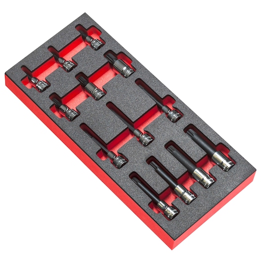 1/2" Socket Set 14PCS - Foam Module Module