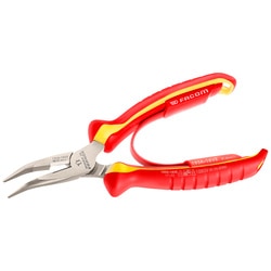 193A-195A.VE - 1,000 Volt insulated short half-round nose pliers