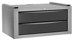 Double drawer unit