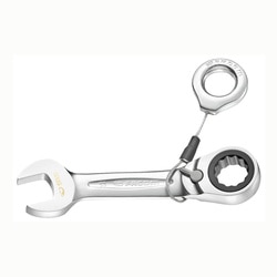 467S.SLS - Short metric ratchet combination wrenches