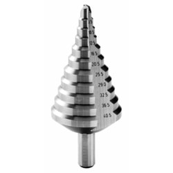 ISO staged drill bit