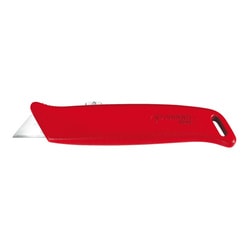 Retractable utility knife with interchangeable blades