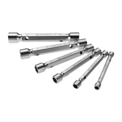 Metric double-ended forged socket wrench sets