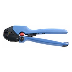 Production crimping pliers for insulated terminals