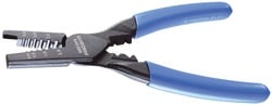 Standard wire end crimping pliers