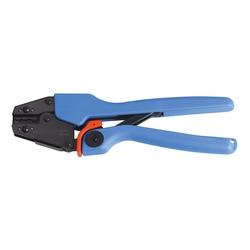 Crimping pliers for tubular terminals