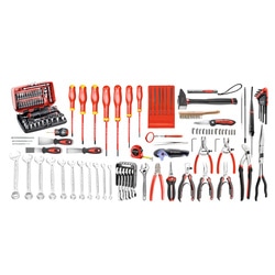 Zestaw dla elektromechaników — 105 narzędzi