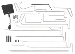 Composición de 34 herramientas para desabollar sin pintura