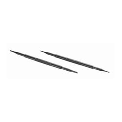 Set of 2 tuning screwdrivers for slotted head screws