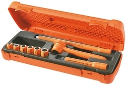 Set of 9 VSE series 1,000 Volt insulated tools