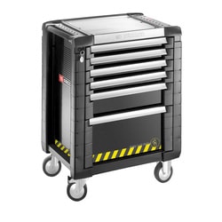 JET+ 6-drawer roller cabinets - 3 modules per drawer - safety range