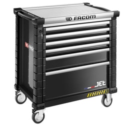 JET.M4A - 6 drawer roller cabinets - 4 modules per drawer - safety range