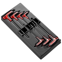 Set of 7 "P" Handled Hex Keys - TORX®