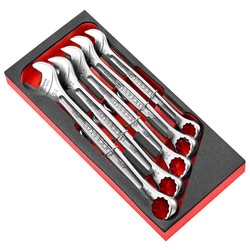 Foam module of 5 OGV® combination wrenches 27 to 34 MM - SLS