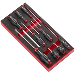 9-piece set of Protwist® screwdrivers in foam tray