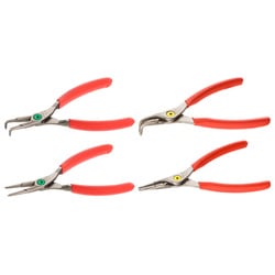 Set of 4 straight and 90° angled nose Circlips® pliers - 18 to 60 mm