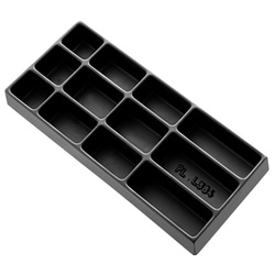 Storage module for small components - 12 compartments