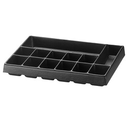 Plastic tray 13 compartments