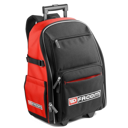 E010602 Expert by Facom | Expert by Facom Fabric Wheeled Bag with Shoulder  Strap 338mm x 218mm x 470mm | 188-3118 | RS Components