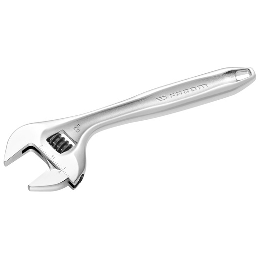 Adjustable wrench, 4", Quick Adjust, metal