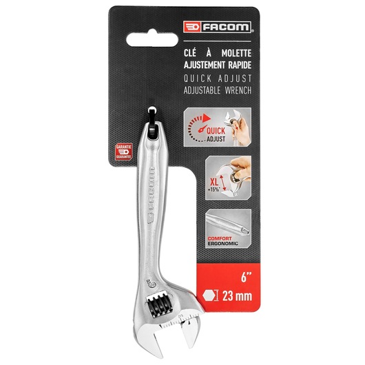6 in. Quick Adjust Metal Wrench