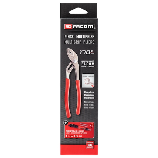 250mm Standard Multigrip Pliers