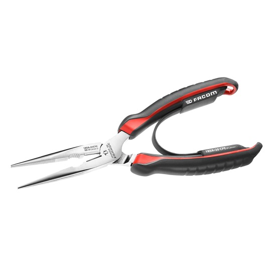 200mm Long Half-Round Straight Nose Pliers