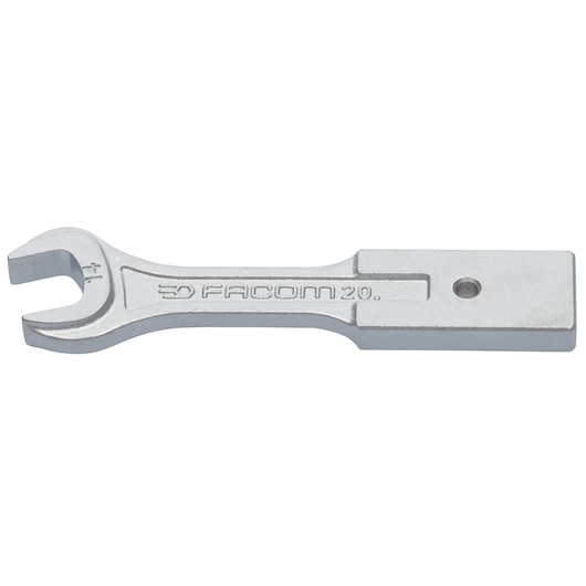 Open End Fork Bit, Attachment 20 x 7 mm, Opening 14 mm