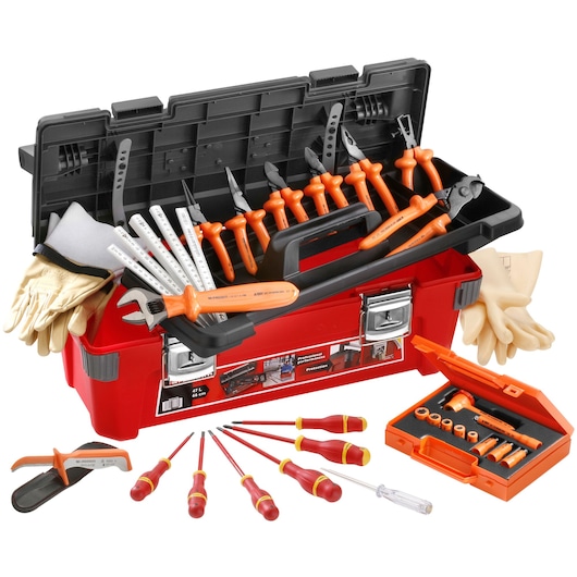 1000 v insulated tool set of 19 pieces