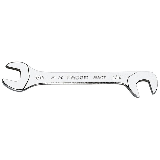 Midget double open-end wrench, 11/32"