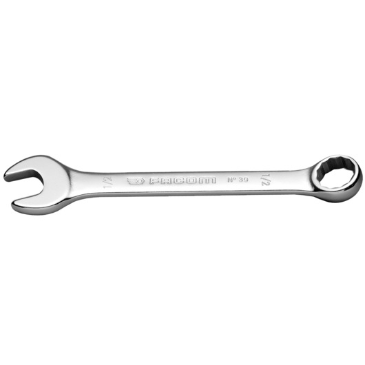 Short combination wrench, 1/8", 6-Points