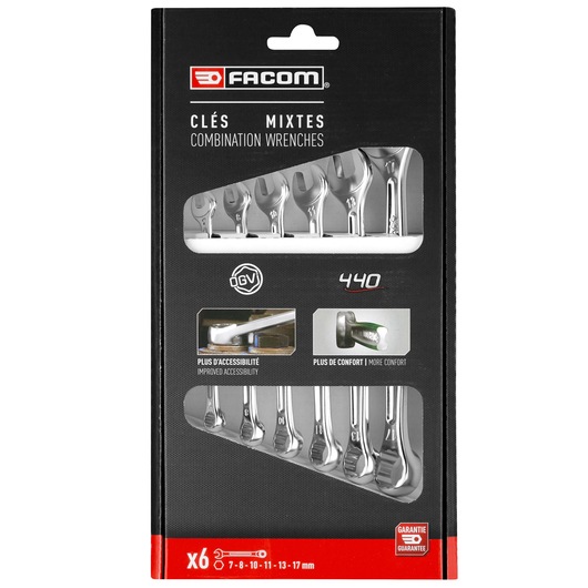 8 to 19 mm Combination Wrench Set (11 pc)