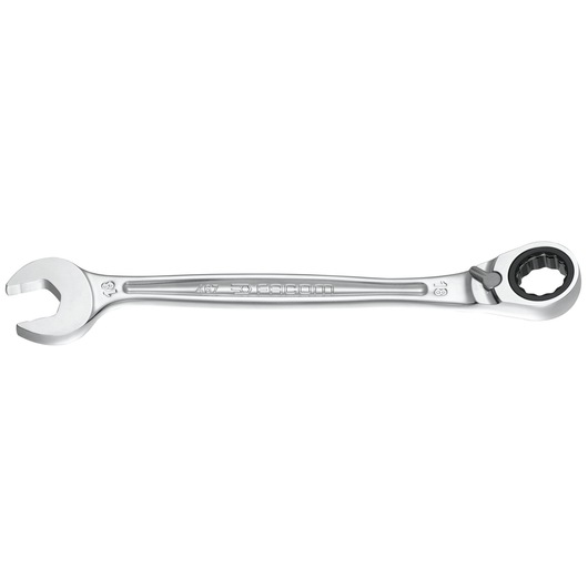 Reversible ratchet wrench, 34 mm