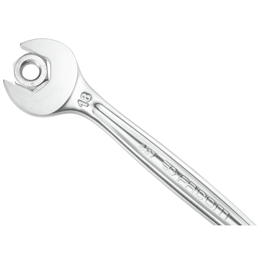 Reversible ratchet wrench, 7 mm