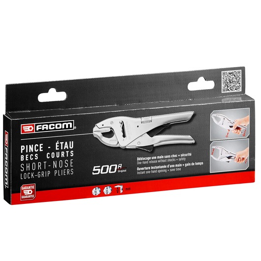 230mm Short-Nose Lock-Grip Pliers