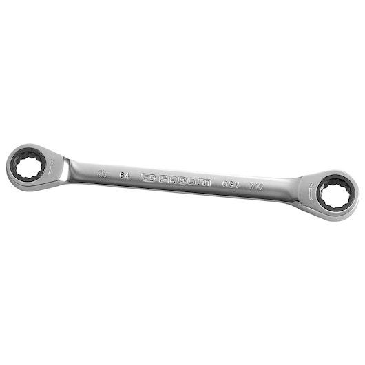 3/8 in. x 7/16 in. Straight Double Box-End Ratchet Wrench