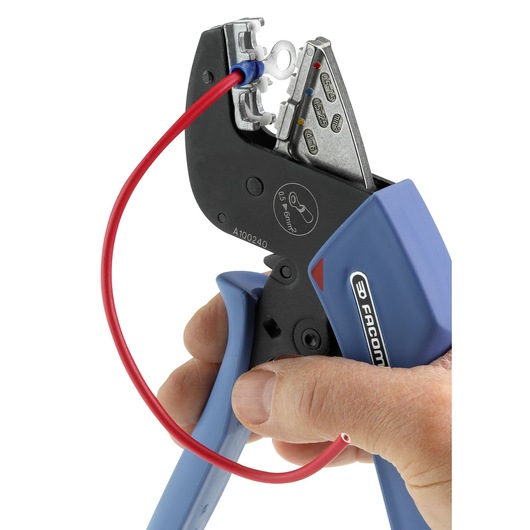 SERKAN® Ratchet Crimping Pliers for Insulated Terminals With Locator