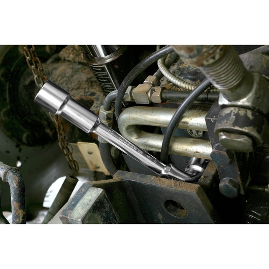 7mm Angle Socket Wrench, 6 x 6-point