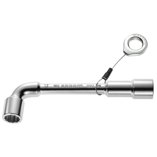 9mm 12 x 6-point Angle Open-Socket WrenchWith Safety Lock System