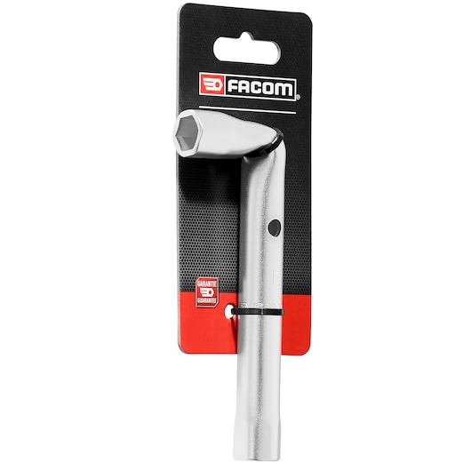ANGLED BOX WRENCH - 92A - 6X6 Points - Passage Hole - 12 mm