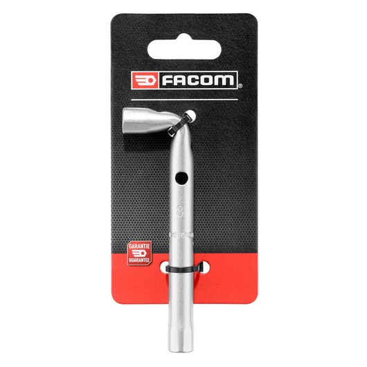 ANGLED BOX WRENCH - 92A - 6X6 Points - Passage Hole - 8 mm