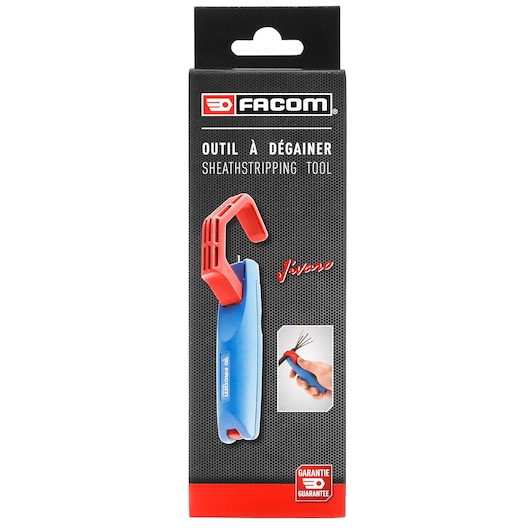 Sheath Stripper With External Blade