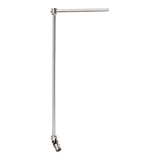 Universal-joint tee socket wrench, 11 mm